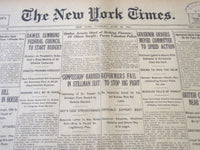 1921 JUNE 28 NEW YORK TIMES - REFORMERS FAIL TO STOP BIG FIGHT - NT 5462