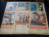 1937 PHILADELPHIA RECORD BOOK OF THE WEEK CLUB SUPPLEMENTS LOT OF 26 - NP 2399X