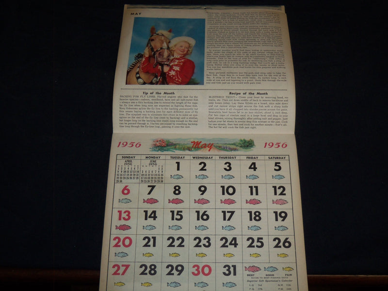 1956 NORTHWESTERN STATE BANK CALENDAR - ST. PAUL - J 8158
