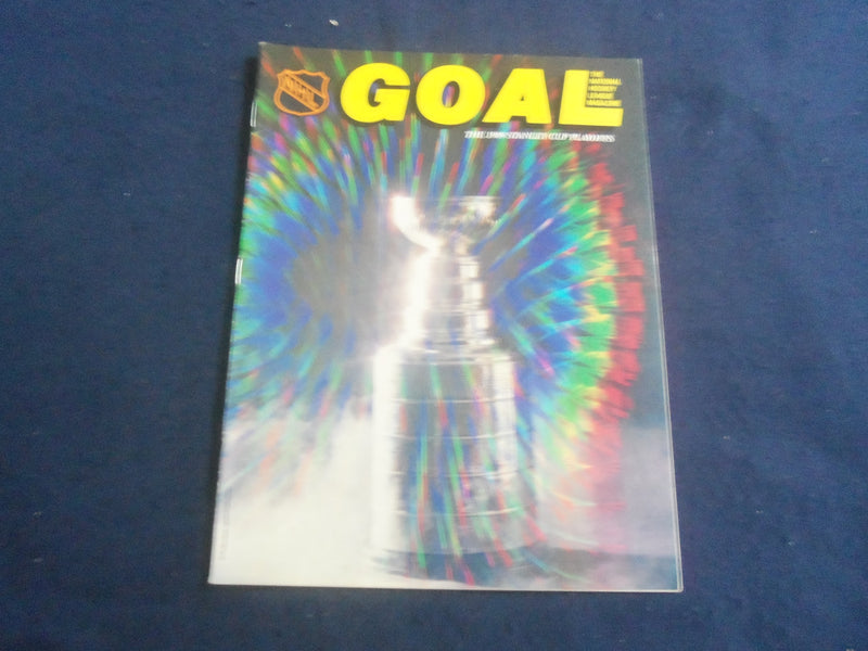 1989 NHL GOAL MAGAZINE - STANLEY CUP COVER - VOLUME XVI , ISSUE 14 - SP 6483N