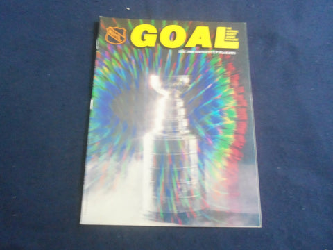 1989 NHL GOAL MAGAZINE - STANLEY CUP COVER - VOLUME XVI , ISSUE 14 - SP 6483N