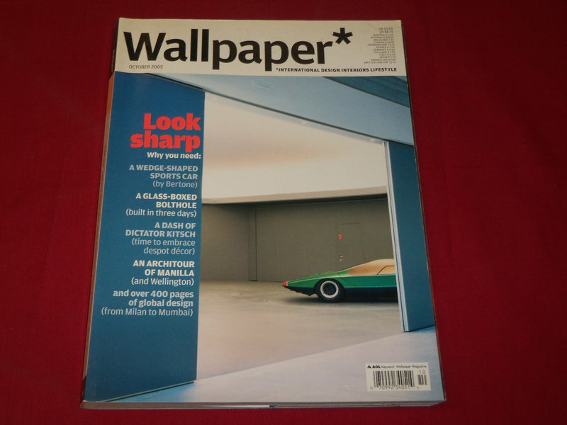 2005 OCTOBER WALLPAPER MAGAZINE NO. 82 - DESIGN - LOOK SHARP - RC 772