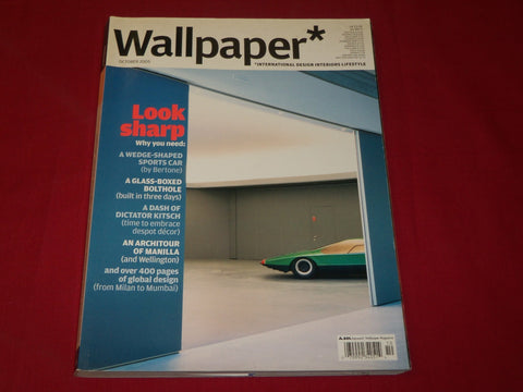 2005 OCTOBER WALLPAPER MAGAZINE NO. 82 - DESIGN - LOOK SHARP - RC 772