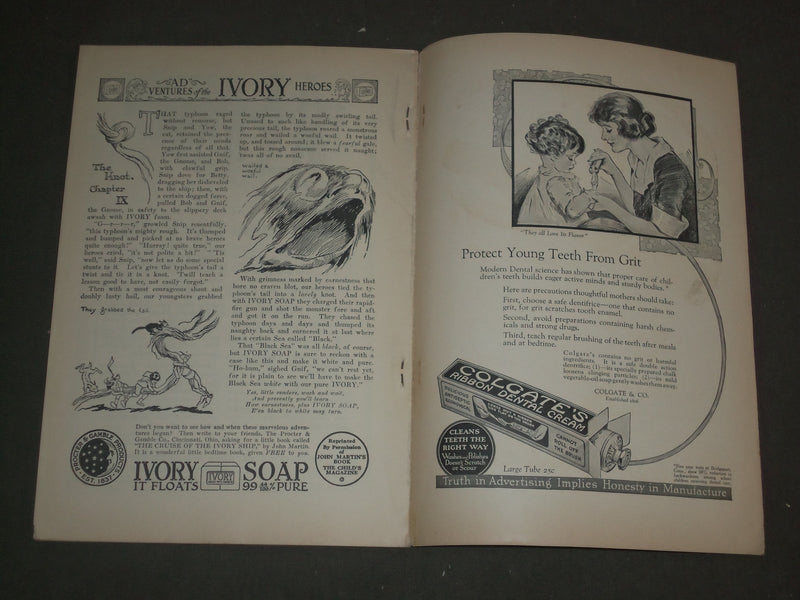 1923 SEPTEMBER ST. NICHOLAS MAGAZINE - ILLUSTRATIONS, STORIES & ADS - B 4633