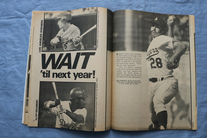 1975 DELL BASEBALL MAGAZINE - LOU BROCK COVER - ST 5507D
