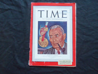 1941 FEBRUARY 10 TIME MAGAZINE - PHYSIOLOGIST ANTON J. CARLSON - T 751