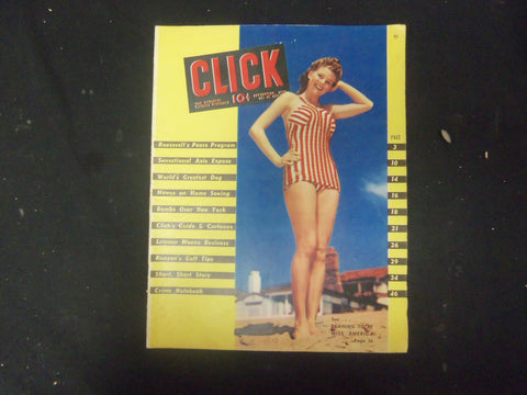 1941 SEPTEMBER CLICK MAGAZINE - NICE COVER, PHOTOS & ARTICLES INSIDE - ST 4071