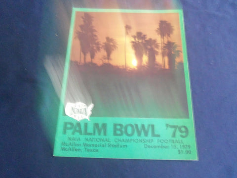 1979 DEC 15 PALM BOWL PROGRAM - TEXAS A&I UNIV VS CENTRAL STATE UNIV - ST 4027R