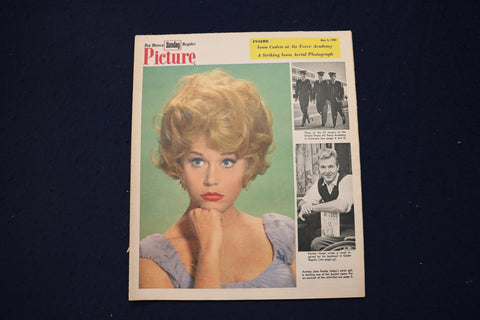 1963 JANUARY 6 DES MOINES PICTURE MAGAZINE - JANE FONDA COVER - E 23172