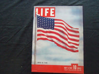 1942 JULY 6 LIFE MAGAZINE - AMERICAN FLAG - L 294