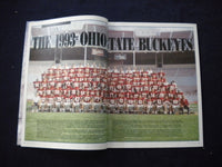 1993 SEPTEMBER 4 FOOTBALL PROGRAM - OHIO STATE UNIV VS RICE UNIV - SP 3625A