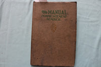 1920-1922 THE MANUAL-TRAINING H.S. PEORIA YEARBOOKS- LOT OF 2- SOFTCOVER- K 3346