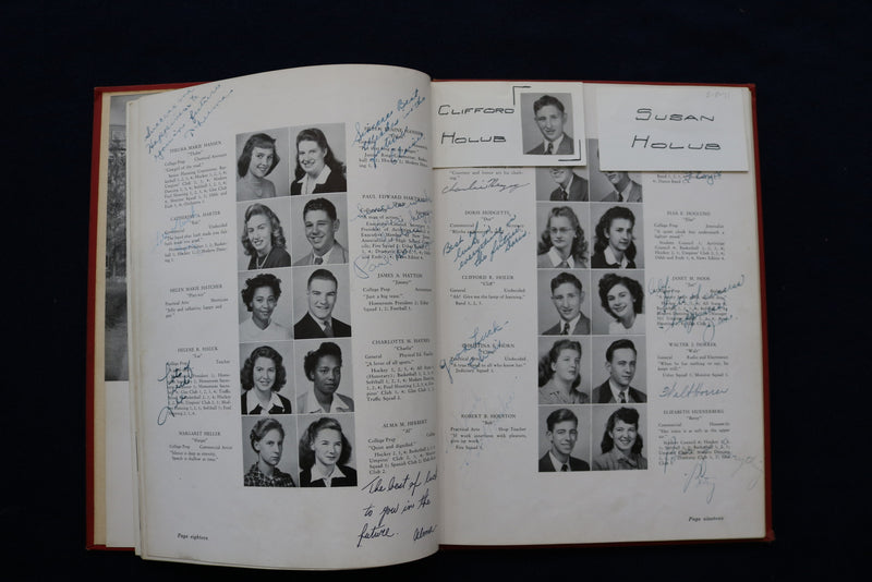 1946 BOOSTER UNION HIGH SCHOOL YEARBOOK - UNION, NEW JERSEY - YB 3452