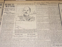 1909 NOV 21 THE BOSTON HERALD - COURT DECLARES STANDARD OIL CO. ILLEGAL - BH 394