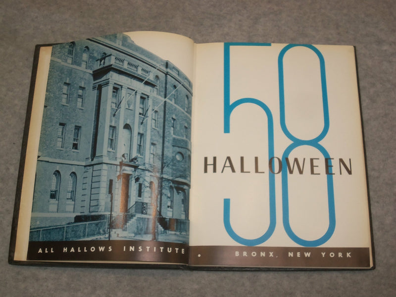 1958 HALLOWEEN ALL HALLOWS HIGH SCHOOL YEARBOOK - BRONX, NY - YB 1996