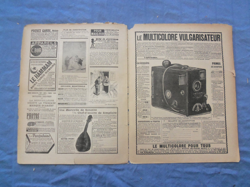 1902 NOV 8 LE SOURIRE MAGAZINE - ILLUSTRATED COMEDY - FRENCH TEXT - SP 4865D