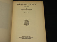 1928 ABRAHAM LINCOLN 1809-1858 BY ALBERT BEVERIDGE VOLUME 1 & 2 - KD 1398