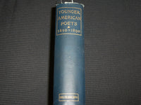 1891 YOUNGER AMERICAN POETS 1830-1890 HARDCOVER BOOK BY SLADEN - KD 7485