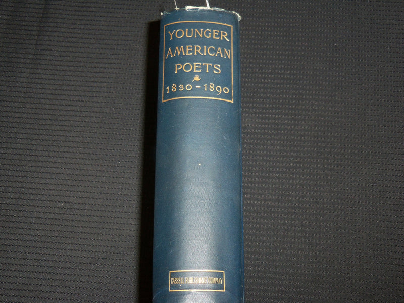 1891 YOUNGER AMERICAN POETS 1830-1890 HARDCOVER BOOK BY SLADEN - KD 7485