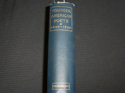 1891 YOUNGER AMERICAN POETS 1830-1890 HARDCOVER BOOK BY SLADEN - KD 7485