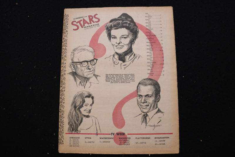 1968 MARCH 10 STARS MAGAZINE - KATHARINE HEPBURN COVER - E 25680