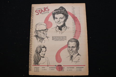 1968 MARCH 10 STARS MAGAZINE - KATHARINE HEPBURN COVER - E 25680