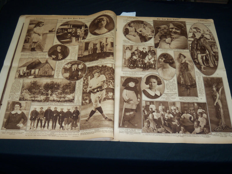 1922 MARCH 19 NEW YORK TIMES PICTURE SECTION NO. 4, 5 & 6 - NICE PHOTOS- NT 8850