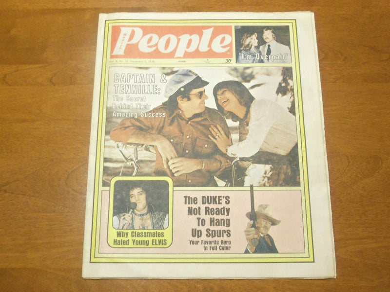1976 SEP 5 MODERN PEOPLE NEWSPAPER - WHY CLASSMATES HATED YOUNG ELVIS - NP 4755