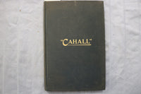 1900 CAHALL WATER TUBE STEAM BOILERS HARDCOVER BOOK - KD 9599