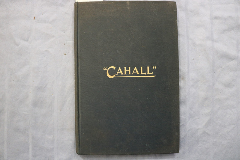 1900 CAHALL WATER TUBE STEAM BOILERS HARDCOVER BOOK - KD 9599