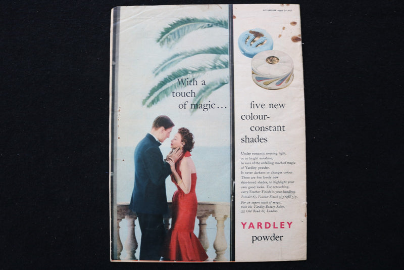 1957 AUGUST 24 PICTUREGOER MAGAZINE - JUNE LAVERICK COVER - E 25999