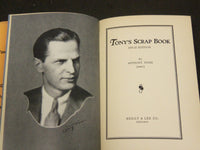 1931 TONY'S SCRAP BOOK BY ANTHONY WONS HARDCOVER BOOK - KD 80H