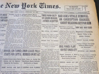 1930 FEBRUARY 16 NEW YORK TIMES - BAR ASKS VITALE REMOVAL - NT 5731