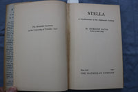 1942 STELLA - A GENTLEWOMAN OF THE EIGHTEENTH CENTURY HARDCOVER BOOK BY - K 690