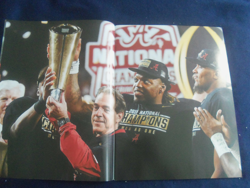 2016 LINDY'S SPORTS PRESENTS MAGAZINE - ALABAMA - 2015 NATL CHAMPIONS - SP 1220N