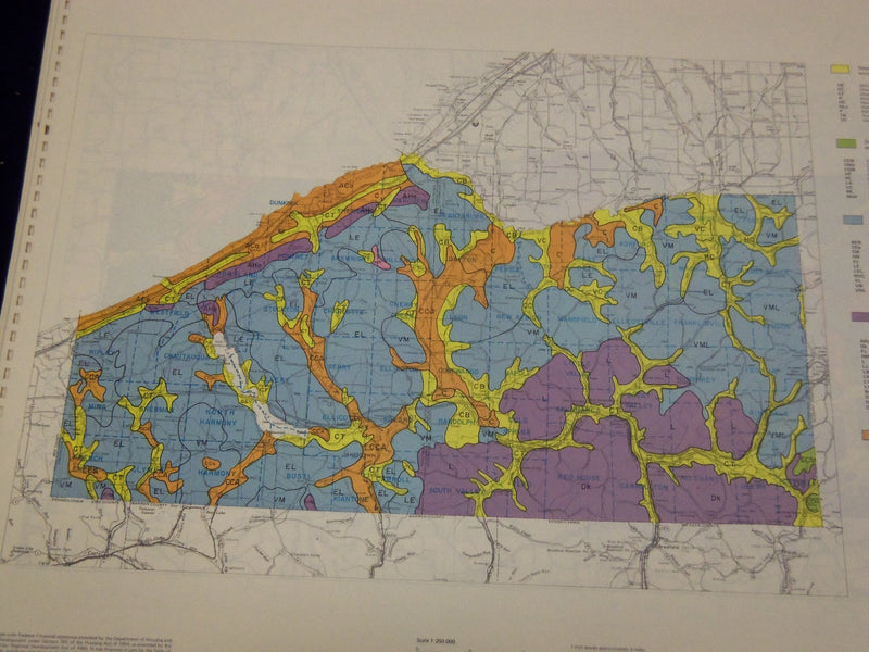 1969 APPALACHIAN REGION NEW YORK STATE ATLAS NATURAL CULTURAL RESOURCES - KD 528