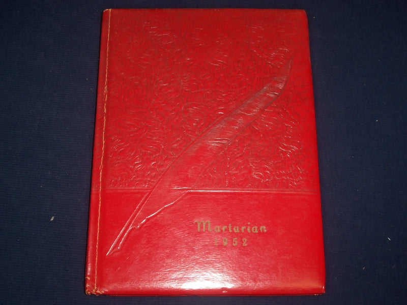 1952 MARTURIAN KENTUCKY CHRISTIAN COLLEGE YEARBOOK - GREAT PHOTOS - YB 143