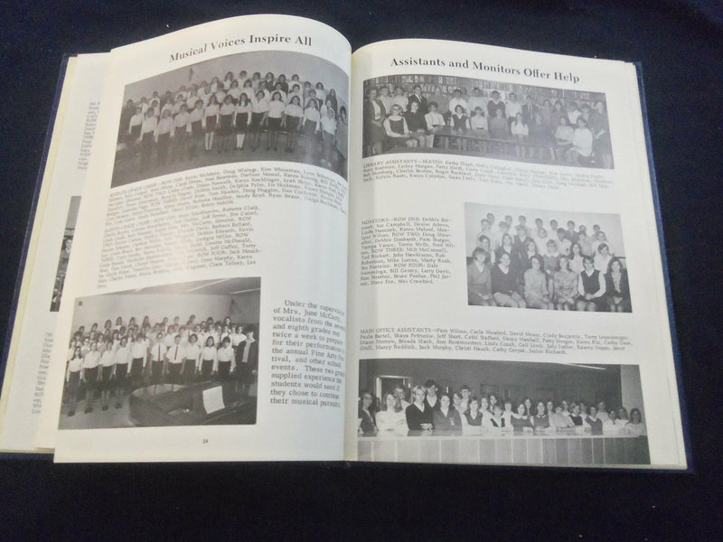 1969 LEAVES OF WOODVIEW WOODVIEW JUNIOR H.S. YEARBOOK -INDIANAPOLIS, IN- YB 2667