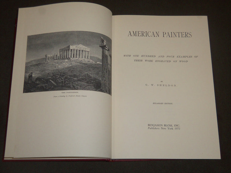 1972 AMERICAN PRINTS BY G. W. SHELDON BOOK - ENLARGED EDITION - KD 1350T