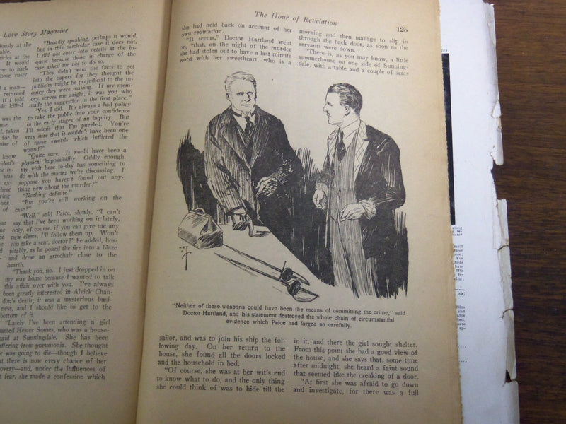 1925 JANUARY 31 LOVE STORY MAGAZINE ILLUSTRATED - EDITH SESSIONS TUPPER - K 1131