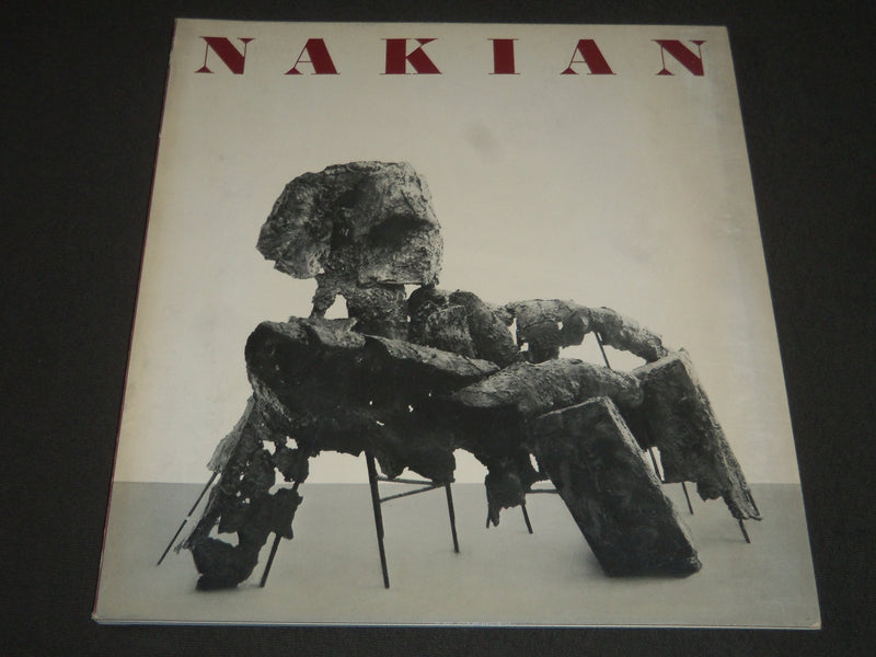 1966 NAKIAN ART EXHIBITION SOFTCOVER BOOK - FRANK O' HARA - J 2270