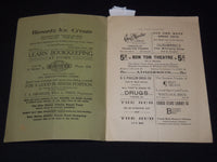 1907 MAY THE MESSENGER WICHITA HIGH SCHOOL COMMENCEMENT PROGRAM - J 7900