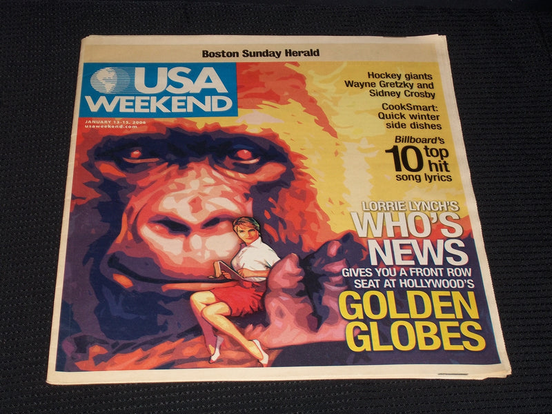2006 JANUARY 13 BOSTON SUNDAY HERALD USA MAGAZINE - GOLDEN GLOBES - E 5255