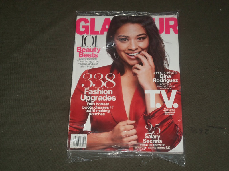 2015 OCTOBER GLAMOUR MAGAZINE - GINA RODRIGUEZ COVER - B 3275