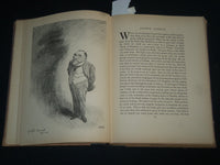 1928 LIONS AND LAMBS BOOK BY LOW & LYNX - GREAT ILLUSTRATIONS - KD 5478