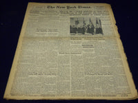 1946 NOVEMBER 5 NEW YORK TIMES - BIG 4 PEACE PARLEY - NT 2963