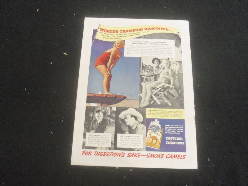 1937 JUNE JUDGE MAGAZINE - KEEP OFF THE GRASS COVER - B 4198Q