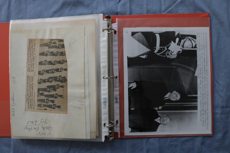 CHARLES DE GAULLE ORIGINAL NEWS PHOTOS BOOK #4 - 83 PHOTOS - #126