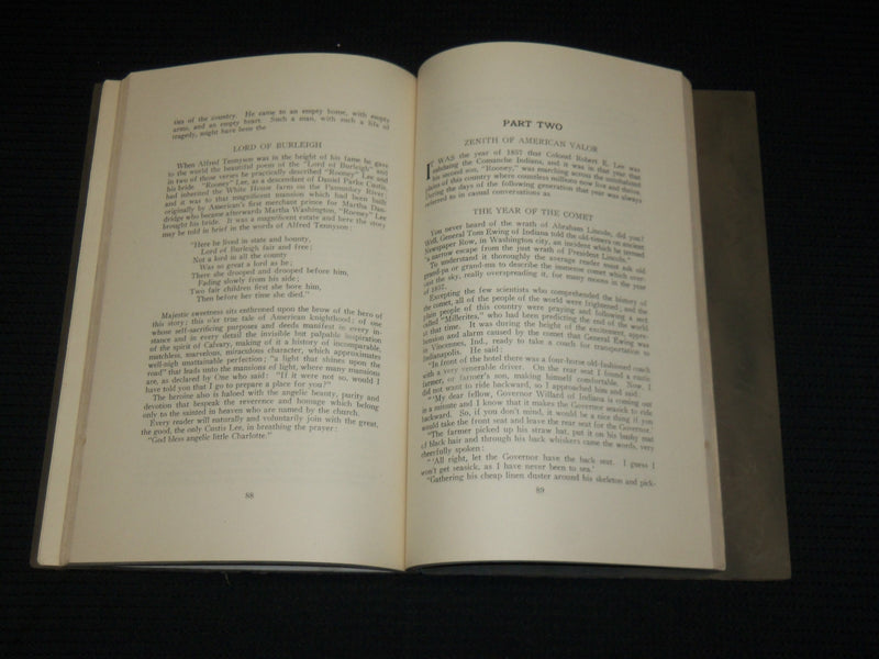 1922 LINCOLN AND LEE A PATRIOTIC STORY SOFTCOVER BOOK BY SMITH D. FRY - J 6893