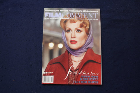 2002 SEP-OCT FILM COMMENT MAGAZINE - JULIANNE MOORE COVER - E 19094